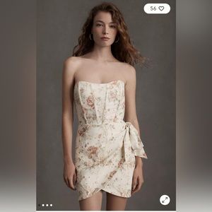 V. CHAPMAN NASTURTIUM MINI DRESS
